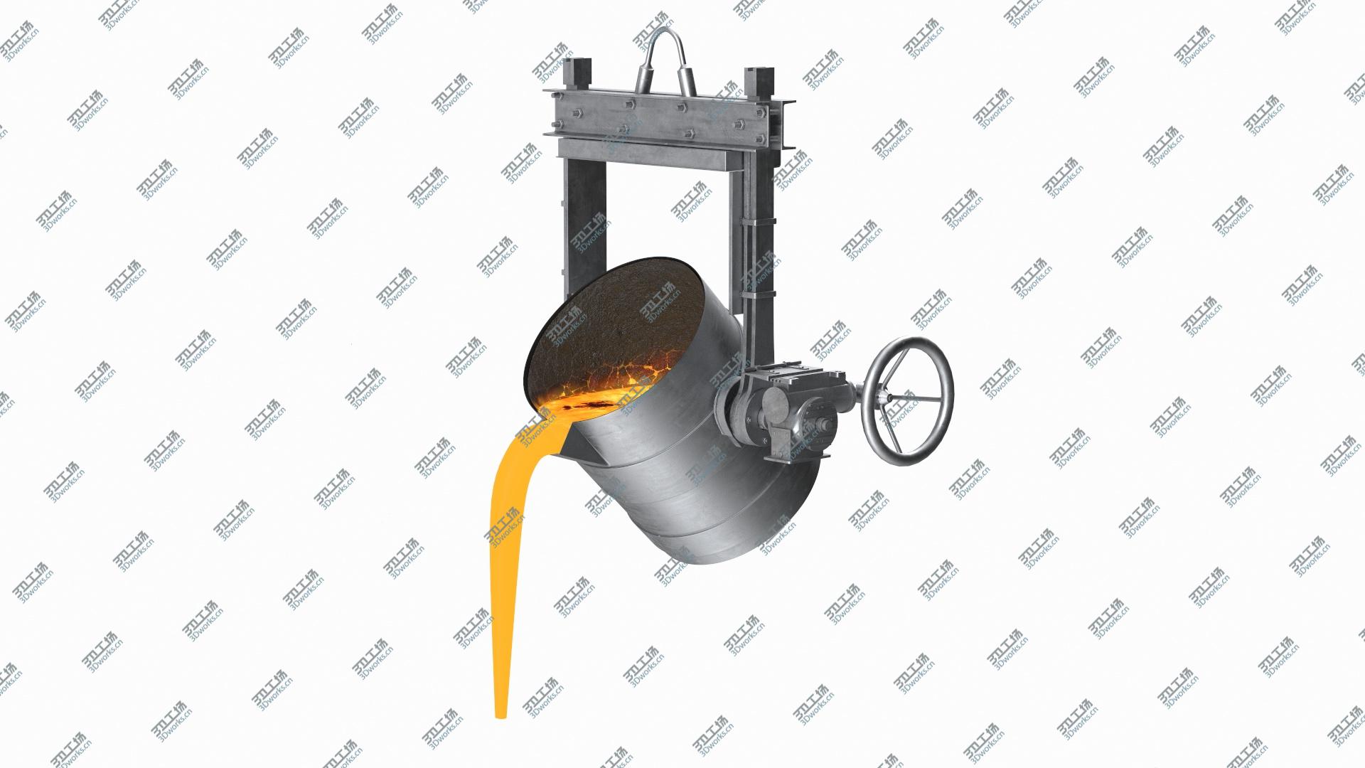 images/goods_img/202105073/3D Molten Metal Pouring from Foundry Ladle model/2.jpg
